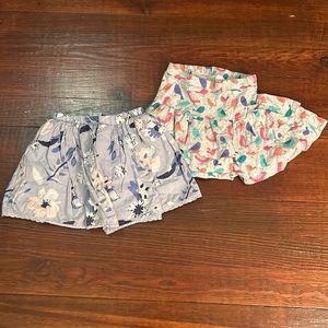 Jumping Bean & Sonoma ruffle girls skirts